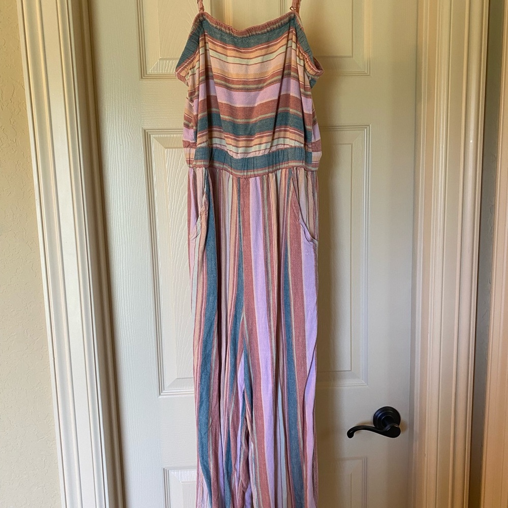 American Eagle Outfitters Striped Jumpsuit - Multicolor